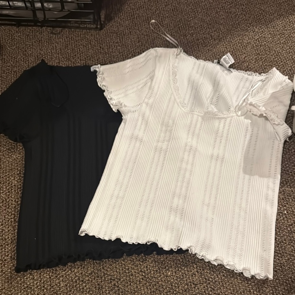 Black and White Women's Tops